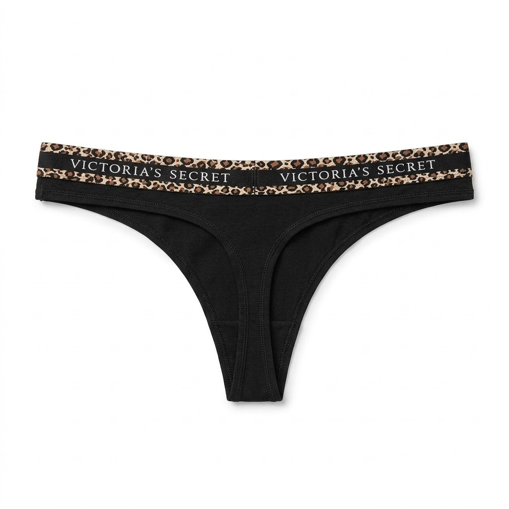 Vs leopard thong